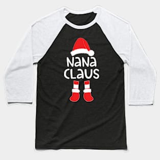 Nana Claus Baseball T-Shirt